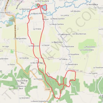Itinéraire 0 - Trail du Val de Sée_12KM 2, distance, dénivelé, altitude, carte, profil, trace GPS