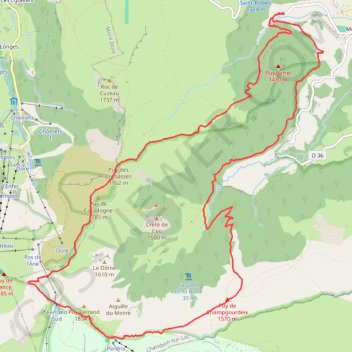 Itinéraire La vallée de Chaudefour, distance, dénivelé, altitude, carte, profil, trace GPS