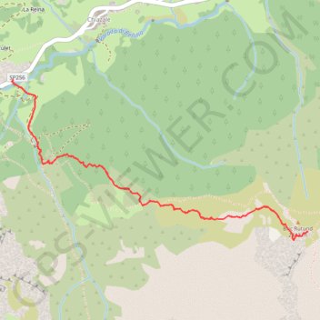 Itinéraire Bric Rutund, distance, dénivelé, altitude, carte, profil, trace GPS