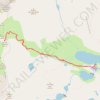Itinéraire 1- 2025 10 10 - du refuge des merveilles au pas de l'arpette A/R pix, distance, dénivelé, altitude, carte, profil, trace GPS