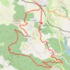 Itinéraire Champ du Comte, distance, dénivelé, altitude, carte, profil, trace GPS