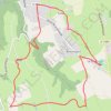 Itinéraire Villebret Par Crozat DJT, distance, dénivelé, altitude, carte, profil, trace GPS