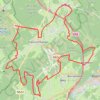 Itinéraire Rando Francorchamps, distance, dénivelé, altitude, carte, profil, trace GPS