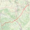 Itinéraire De la Bourgogne à la Sologne - Sens à Nouan-le-Fuzelier, distance, dénivelé, altitude, carte, profil, trace GPS