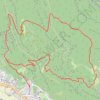 Itinéraire La Roche Percée, distance, dénivelé, altitude, carte, profil, trace GPS