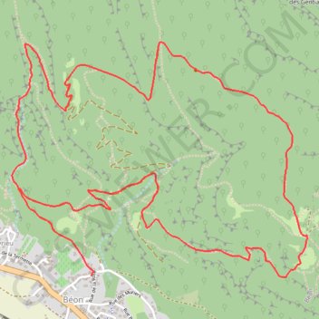 Itinéraire La Roche Percée, distance, dénivelé, altitude, carte, profil, trace GPS