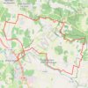 Itinéraire Côteaux du Layon - Aubance, distance, dénivelé, altitude, carte, profil, trace GPS