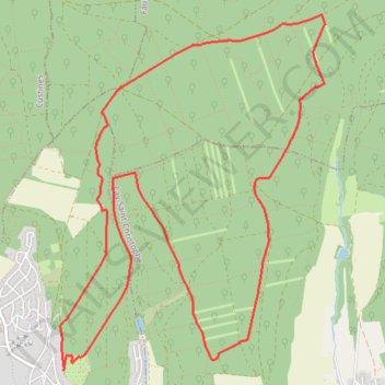 Itinéraire Bouxières-aux-Dames, distance, dénivelé, altitude, carte, profil, trace GPS