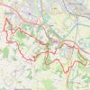 Itinéraire Layrac par Aubiac Estillac et Moirax, distance, dénivelé, altitude, carte, profil, trace GPS