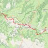 Itinéraire Camino vers estaing, distance, dénivelé, altitude, carte, profil, trace GPS