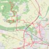 Itinéraire Châlons sur Vesle-Pouillon, distance, dénivelé, altitude, carte, profil, trace GPS