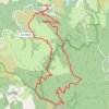 Itinéraire Saint-Guiral - Dourbies, distance, dénivelé, altitude, carte, profil, trace GPS
