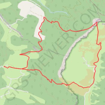 Itinéraire Peyrus - Touet - Saint-Vincent, distance, dénivelé, altitude, carte, profil, trace GPS