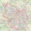 Itinéraire Paris Gravel Belt 270 - 2019, distance, dénivelé, altitude, carte, profil, trace GPS