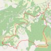 Itinéraire Le circuit des fermes, distance, dénivelé, altitude, carte, profil, trace GPS