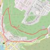 Itinéraire Les Carrières - Vernon, distance, dénivelé, altitude, carte, profil, trace GPS