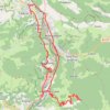Itinéraire De Foix au Maquis de Croquié, distance, dénivelé, altitude, carte, profil, trace GPS
