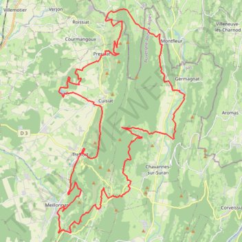Itinéraire myoniv 2026 54kms-23269677-23632654, distance, dénivelé, altitude, carte, profil, trace GPS