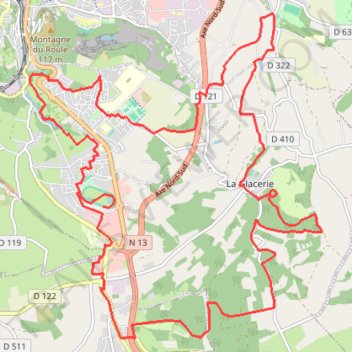 Itinéraire 3 - R4C 2026 trail 25km, distance, dénivelé, altitude, carte, profil, trace GPS