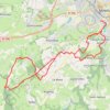 Itinéraire Montluçon Lavaury Coursage, distance, dénivelé, altitude, carte, profil, trace GPS