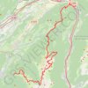 Itinéraire Échappée Belle 2020 - Parcours des crêtes, distance, dénivelé, altitude, carte, profil, trace GPS