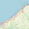 Itinéraire Le Tréport / Dieppe, distance, dénivelé, altitude, carte, profil, trace GPS