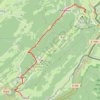 Itinéraire Haut-Jura - Lajoux - Prémanon, distance, dénivelé, altitude, carte, profil, trace GPS