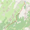 Itinéraire Liaison du refuge d'Asinau à Quenza, distance, dénivelé, altitude, carte, profil, trace GPS