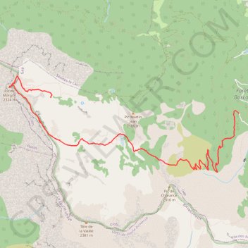 Itinéraire Pic du Morgon jour 2, distance, dénivelé, altitude, carte, profil, trace GPS