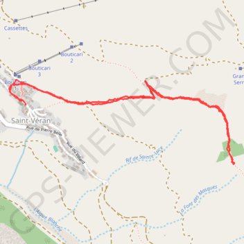 Itinéraire Evening Hike, distance, dénivelé, altitude, carte, profil, trace GPS