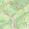 Itinéraire Sortie au poupet, distance, dénivelé, altitude, carte, profil, trace GPS