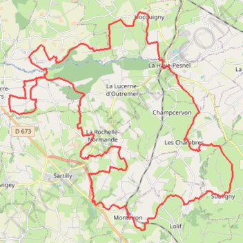 Itinéraire vtt 50_8km, distance, dénivelé, altitude, carte, profil, trace GPS