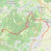 Itinéraire Givry petit tour trail de 17,5 km et 700m de dénivelé_1, distance, dénivelé, altitude, carte, profil, trace GPS