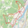 Itinéraire Colline du Coiron, distance, dénivelé, altitude, carte, profil, trace GPS