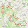 Itinéraire Maringes - randonnée des blés, distance, dénivelé, altitude, carte, profil, trace GPS