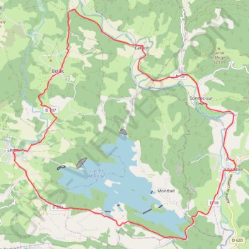 Itinéraire Chalabre, distance, dénivelé, altitude, carte, profil, trace GPS
