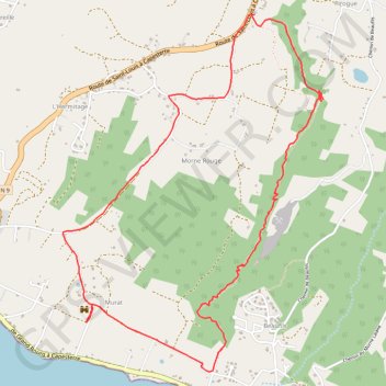 Itinéraire Sentier Murat, distance, dénivelé, altitude, carte, profil, trace GPS