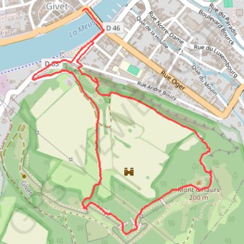 Itinéraire La Transcalestienne - Boucle du Mont Haurs, distance, dénivelé, altitude, carte, profil, trace GPS