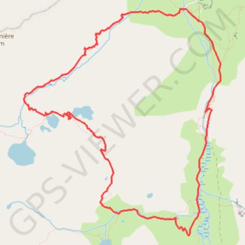 Itinéraire La Gardelle (Etangs Ariège), distance, dénivelé, altitude, carte, profil, trace GPS