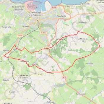 Itinéraire 3 - Vélo 2024 - 36 km, distance, dénivelé, altitude, carte, profil, trace GPS