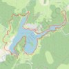 Itinéraire Les rivages du lac, distance, dénivelé, altitude, carte, profil, trace GPS
