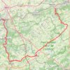 Itinéraire Namur - Dinant - Ciney - Huy, distance, dénivelé, altitude, carte, profil, trace GPS