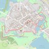 Itinéraire À la découverte des arbres des remparts - Le Quesnoy, distance, dénivelé, altitude, carte, profil, trace GPS