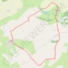 Itinéraire Autour d'Autruche, distance, dénivelé, altitude, carte, profil, trace GPS