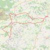 Itinéraire parcours 4 (90.61km), distance, dénivelé, altitude, carte, profil, trace GPS