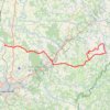 Itinéraire Massignac, distance, dénivelé, altitude, carte, profil, trace GPS