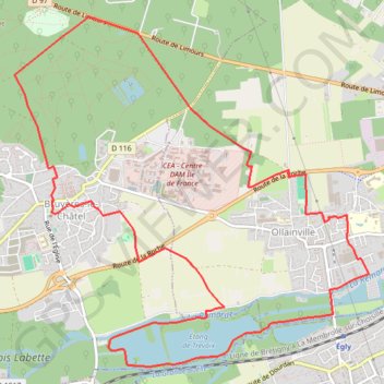 Itinéraire La Rémarde, distance, dénivelé, altitude, carte, profil, trace GPS