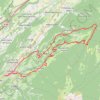 Itinéraire La Rochette - Col Cucheron - Champlaurent - La Rochette, distance, dénivelé, altitude, carte, profil, trace GPS