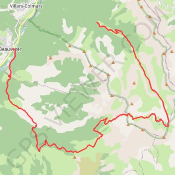 Itinéraire Lacs de Lignin, distance, dénivelé, altitude, carte, profil, trace GPS