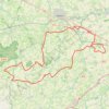 Itinéraire 0 - Cristot Gd parcour 84kms 2026, distance, dénivelé, altitude, carte, profil, trace GPS